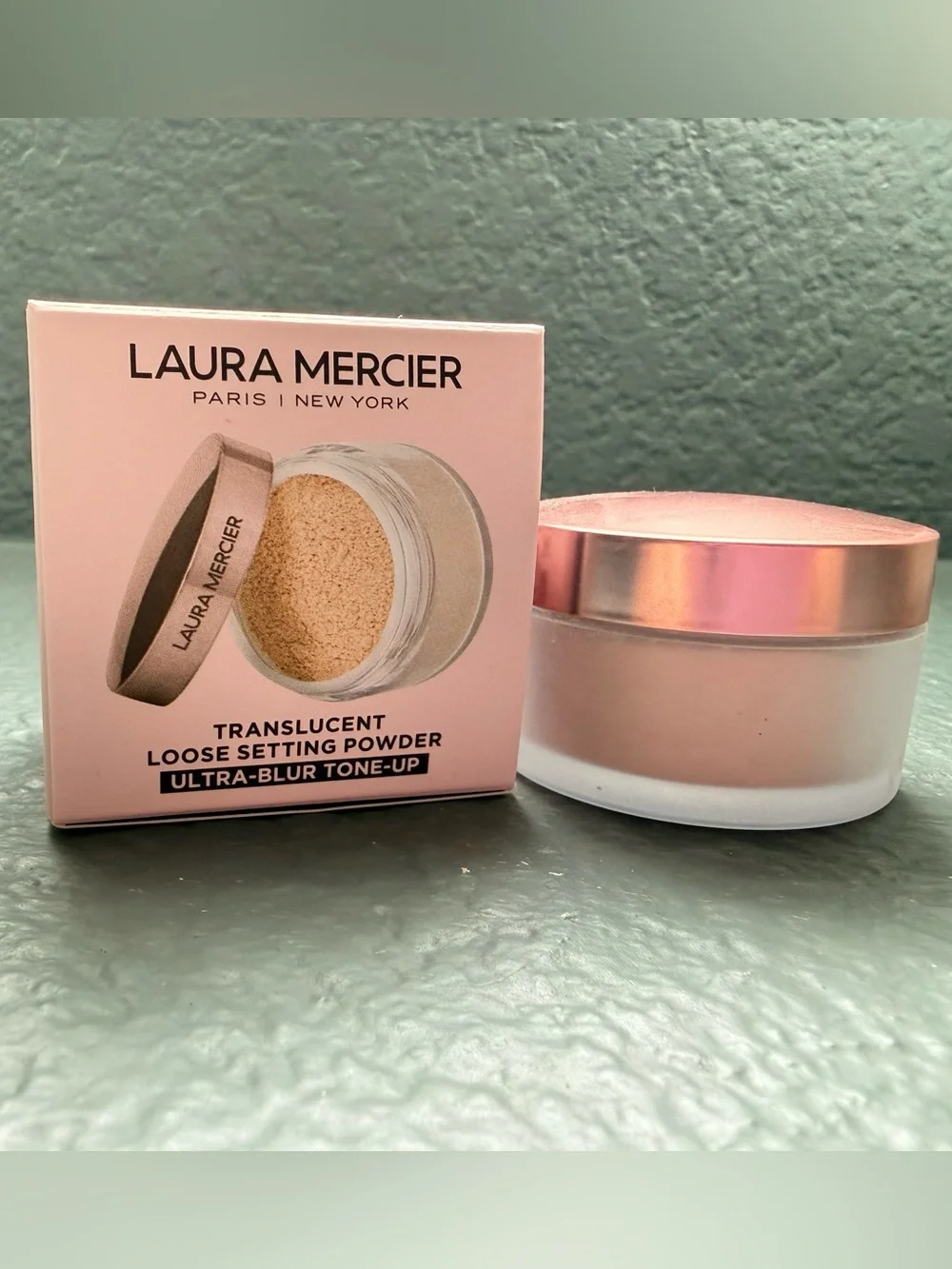 Laura Mercier Translucent Loose Talc-Free Setting Powder Ultra-Blur Mini Rose